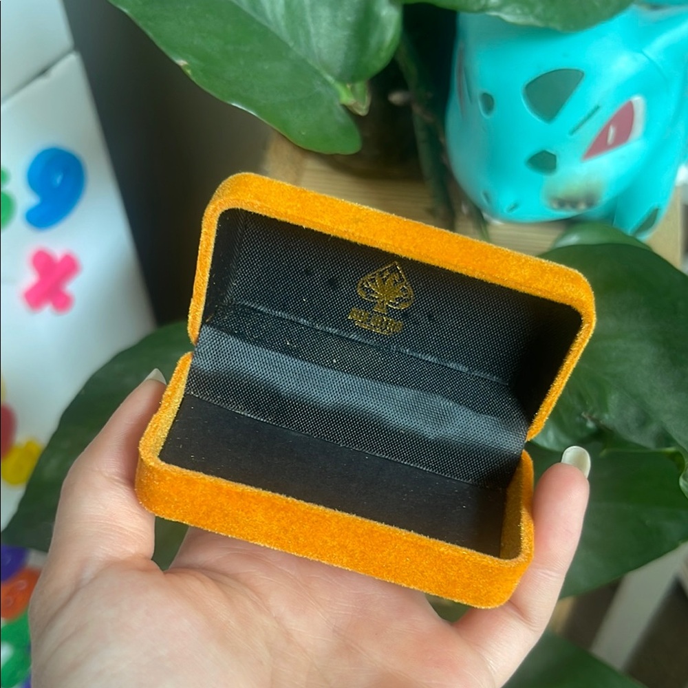 Orange and Black Accessory Box